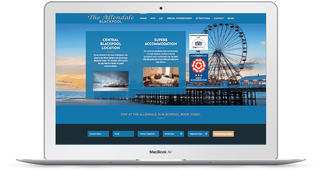 Hotel web design