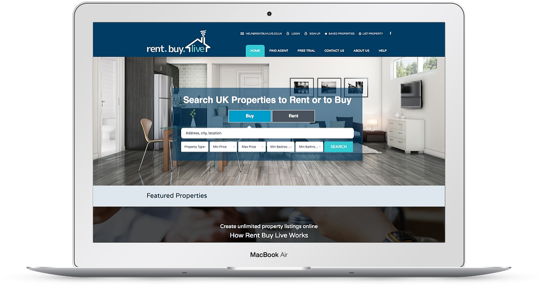 Rent-buy-live-web-design